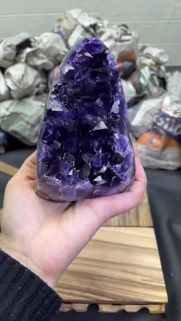 未镶嵌大型摆件（非配饰）紫晶853号摆件