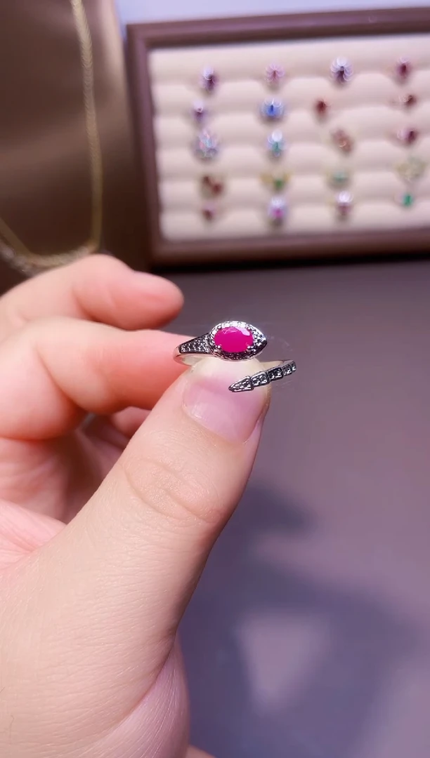 【闪购商品】红宝石戒指未镶嵌一枚