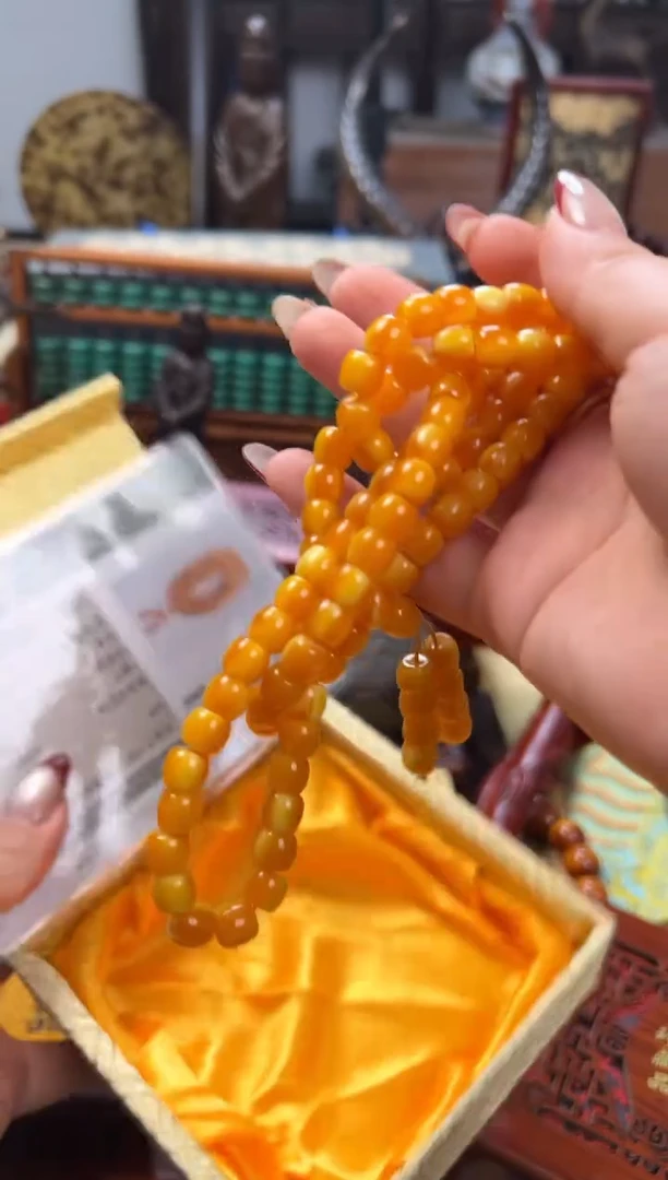 【闪购商品】蜜蜡颈饰未镶嵌——————————