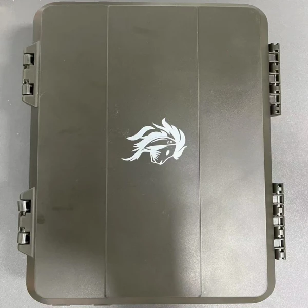 大朱游钓大朱鲤-黑狮渔具配件盒