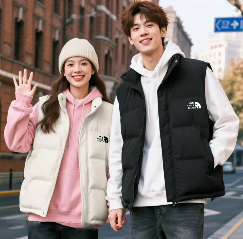 【商场同款】新款马甲情侣款宽松外保暖背心运动马甲