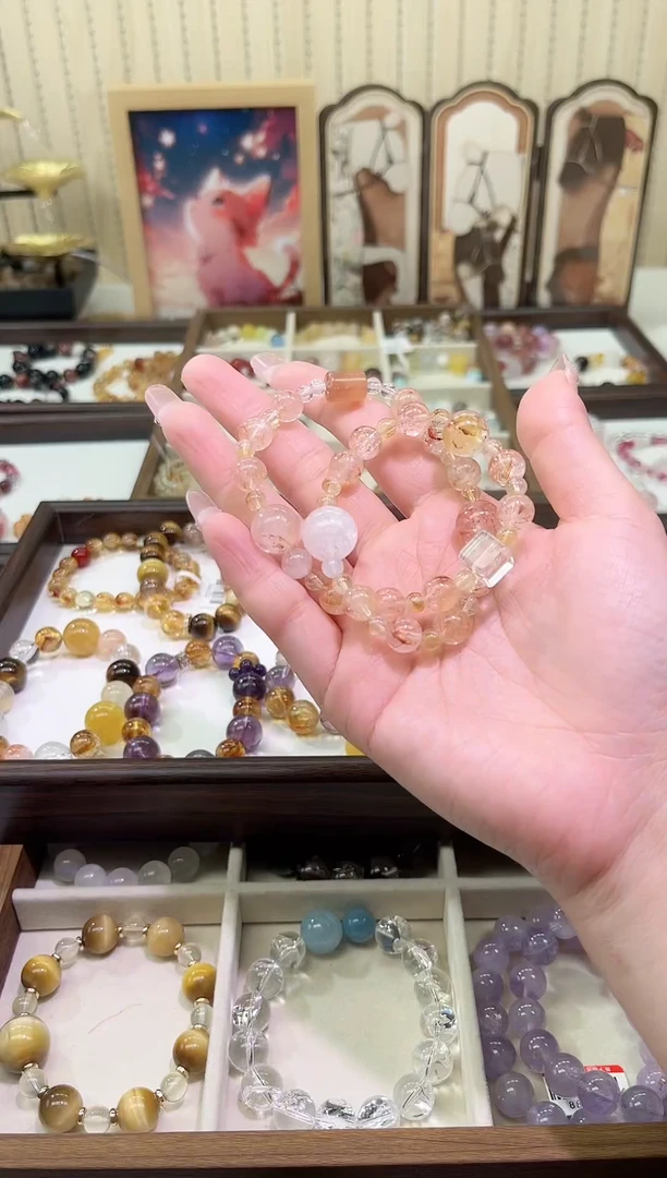 未镶嵌手串水晶1