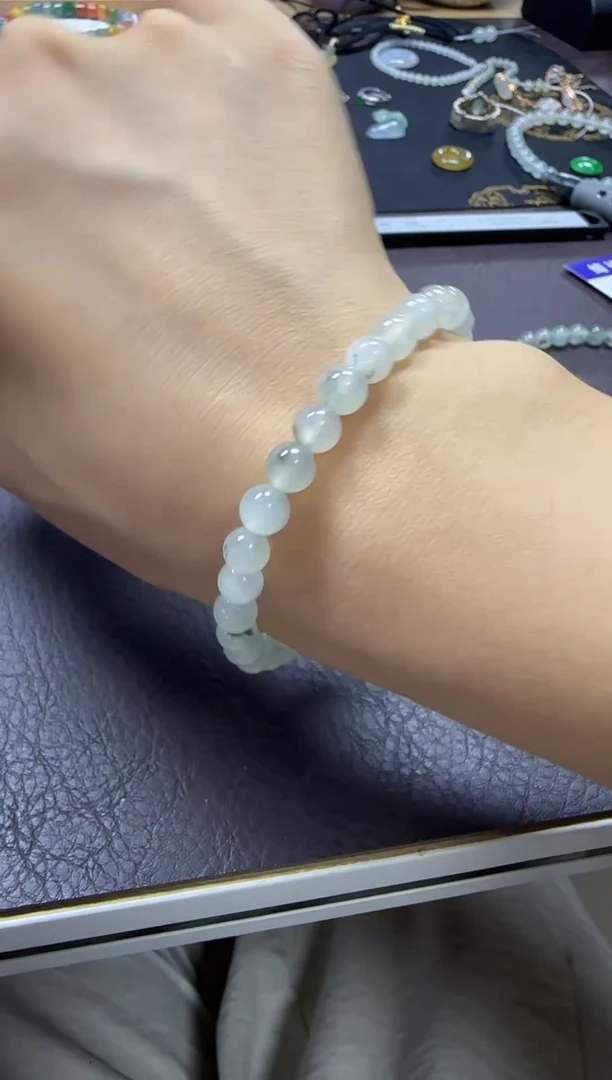 未镶嵌手链翡翠手串