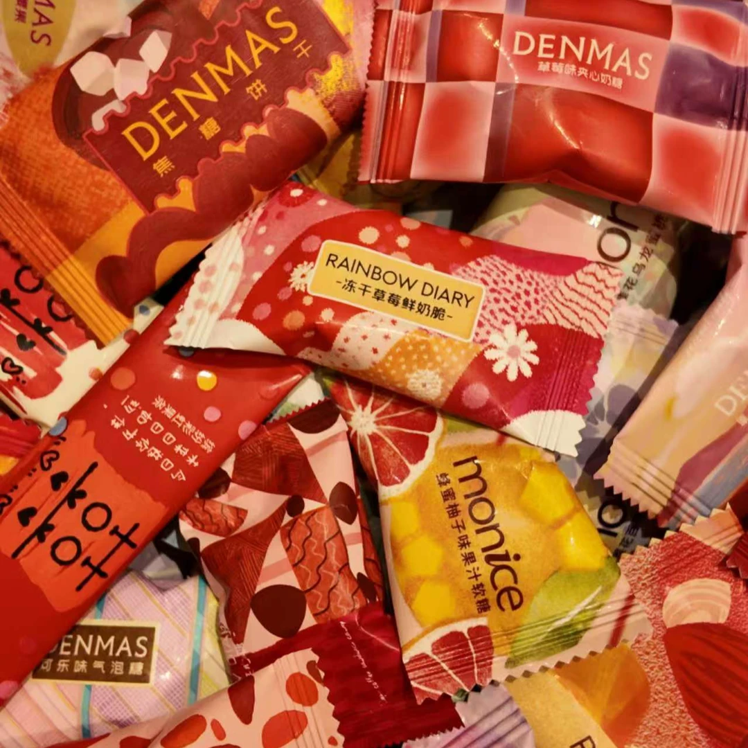 2026最新款所有款式喜糖零食正品丹玛仕莫卡可彩虹日记龙客等等