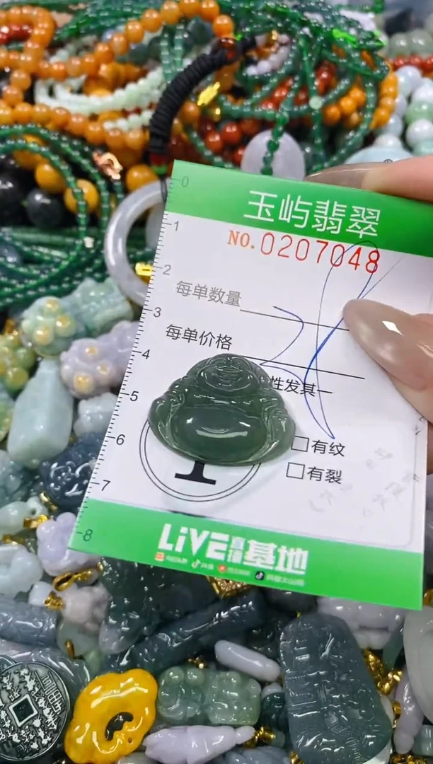颈饰未镶嵌翡翠闪购0207048