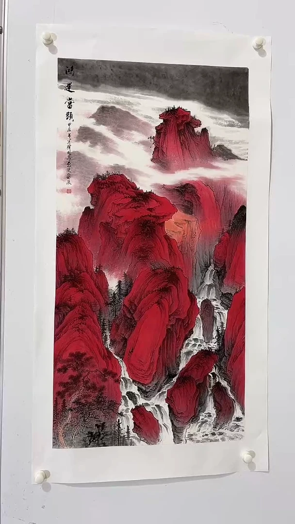 国画商老师国画作品19