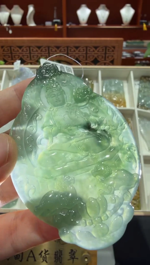 未镶嵌挂件翡翠A货翡翠多样性孤品