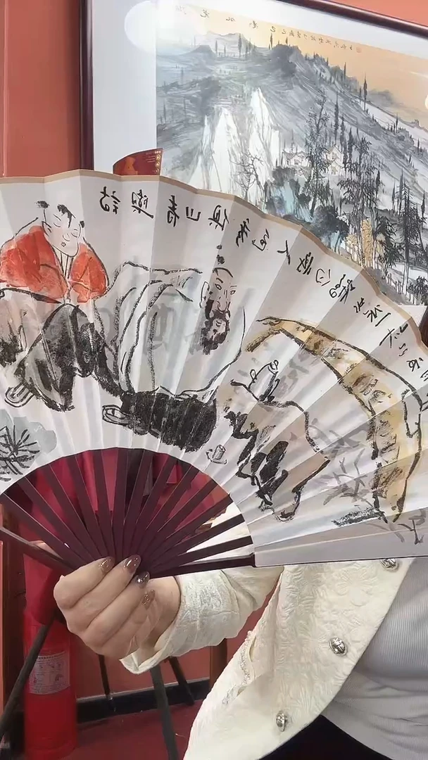 国画李联新/国画/扇面