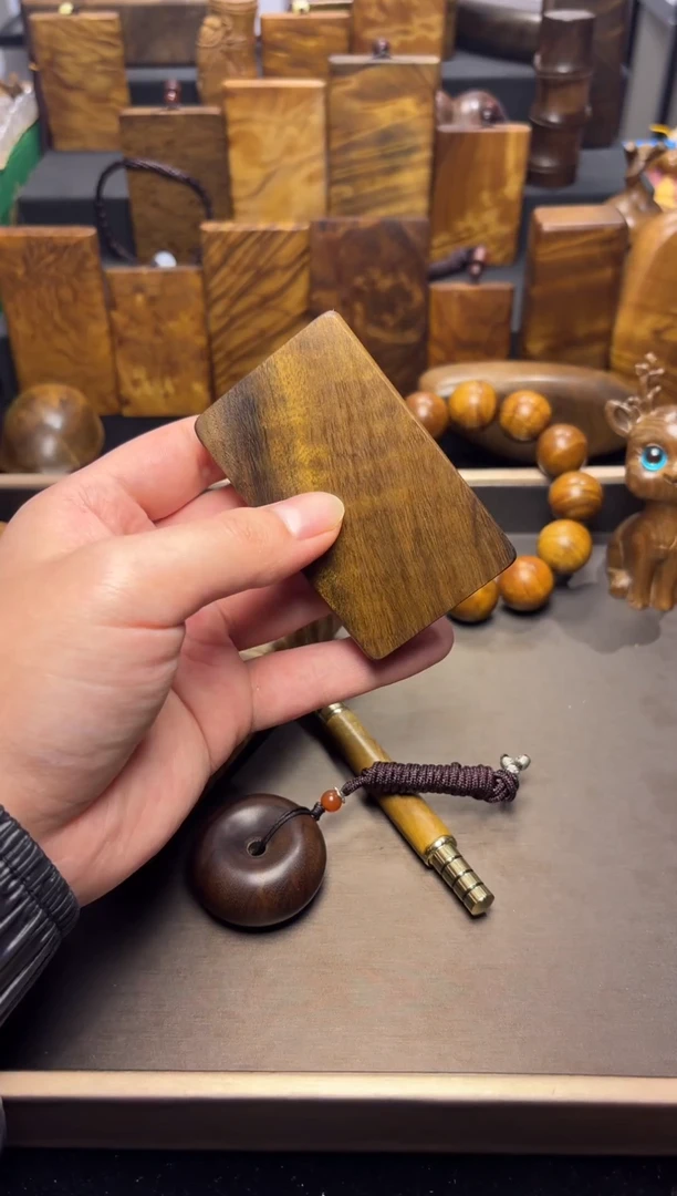 【闪购商品】楠木（金丝楠）其他无事牌15