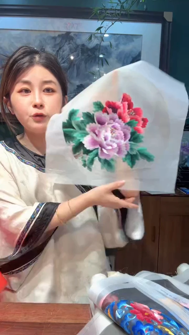 刺绣非遗苏绣手工工艺品