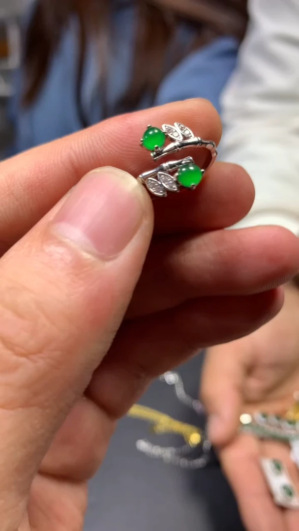 【闪购商品】翡翠戒指未镶嵌0179398874/多样性发一