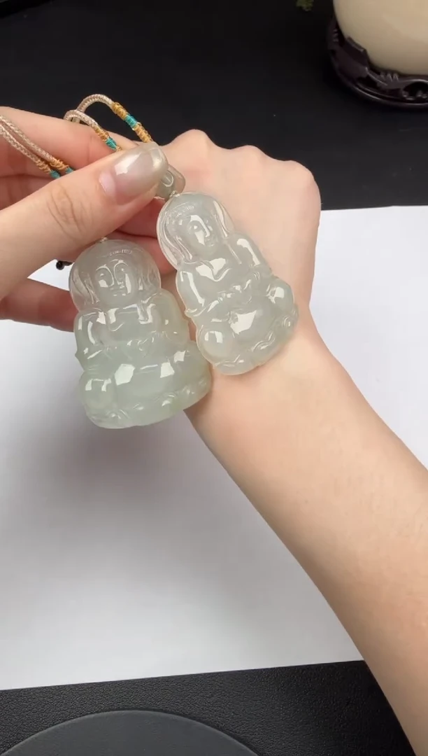 吊坠(不含链)未镶嵌翡翠翡翠饰品（多样性发货一件）-57