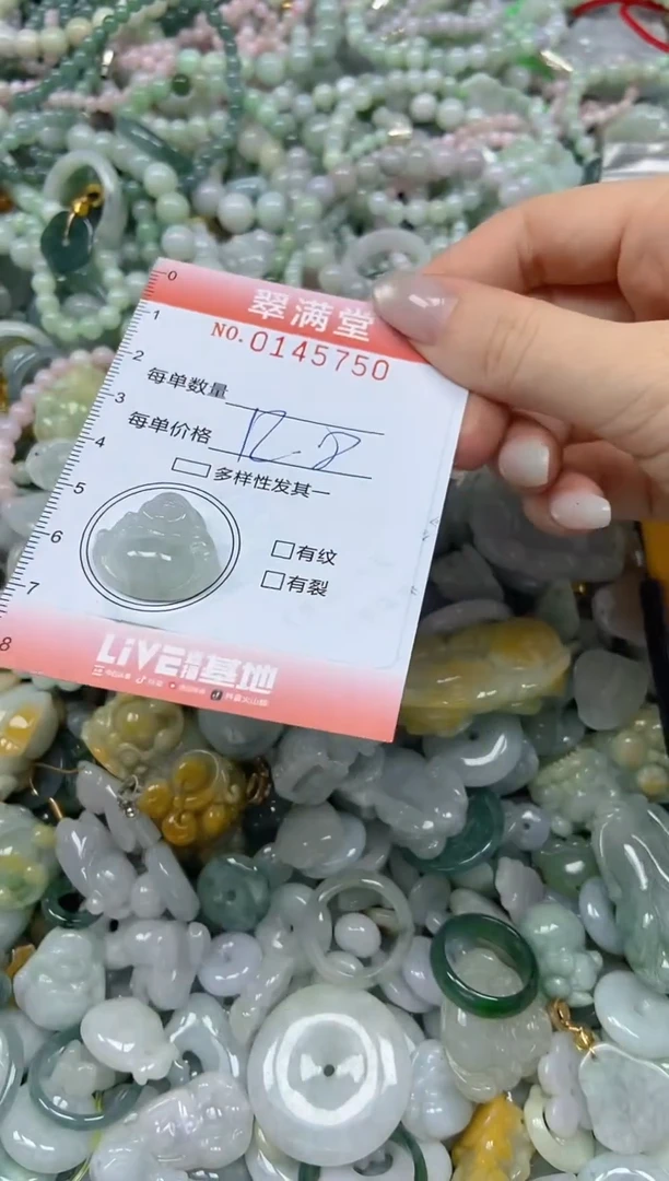 翡翠未镶嵌颈饰闪购0145750