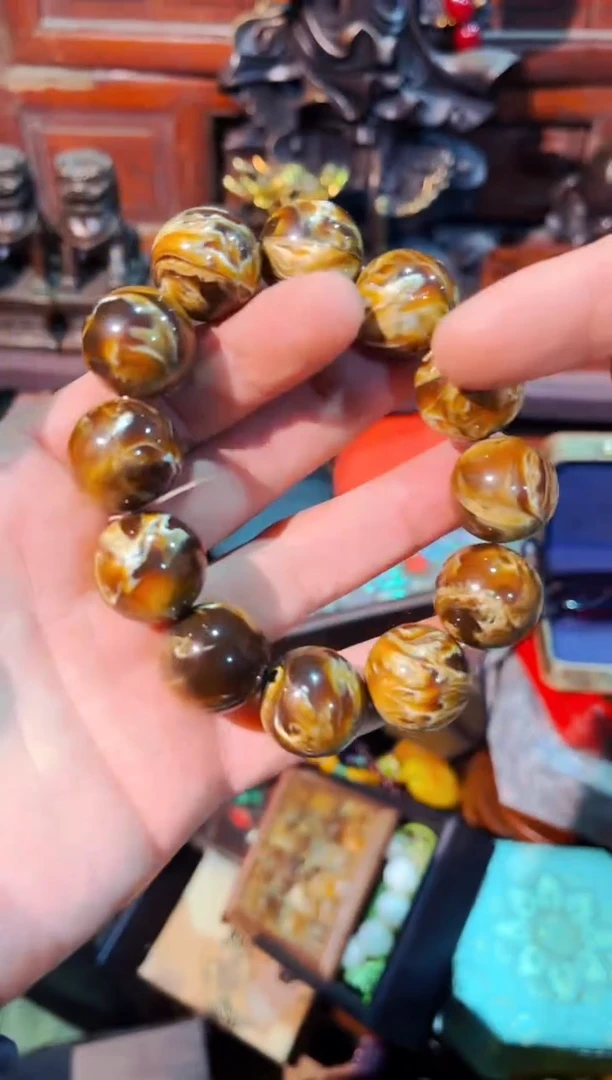 【闪购商品】琥珀（根珀）颈饰未镶嵌安哥精品精选专属链接107