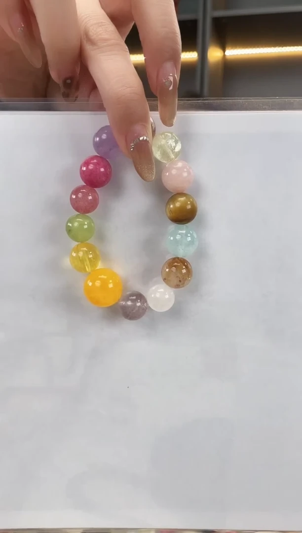 未镶嵌手链水晶多宝手串