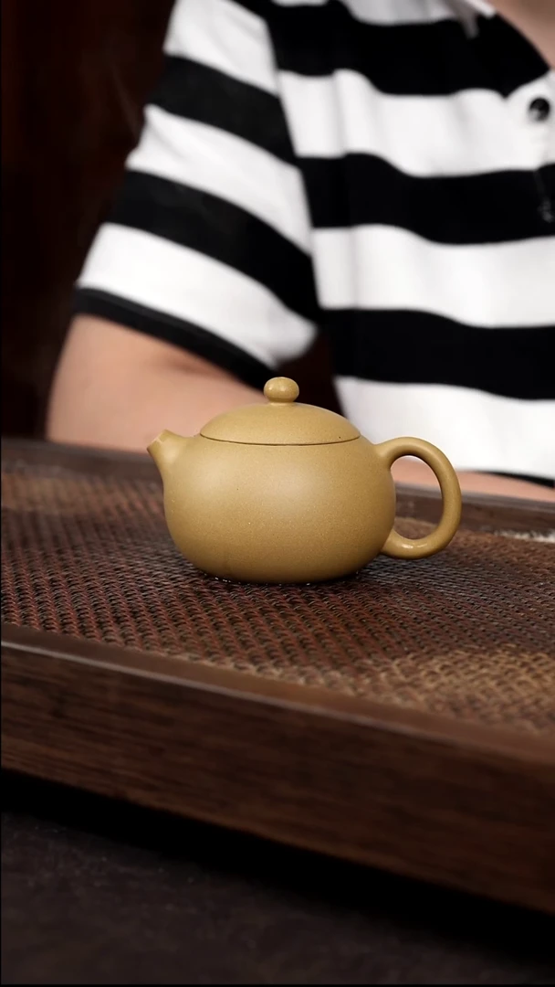 茶壶紫砂黄金段西施