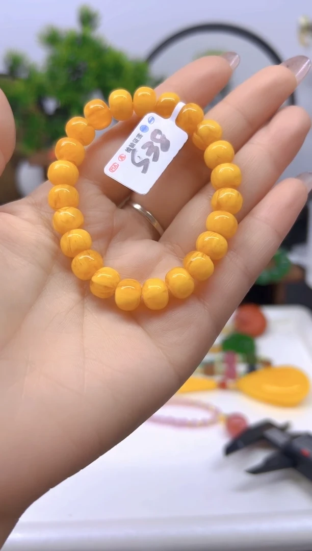 【闪购商品】蜜蜡手链未镶嵌手链S38