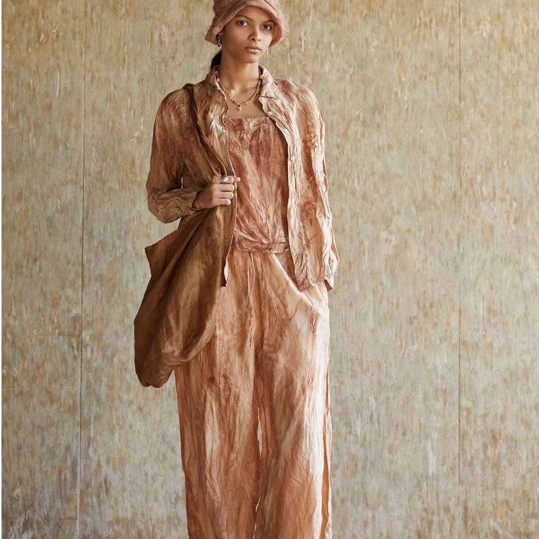 25SS0002 包带植物染配饰 自然原创设计