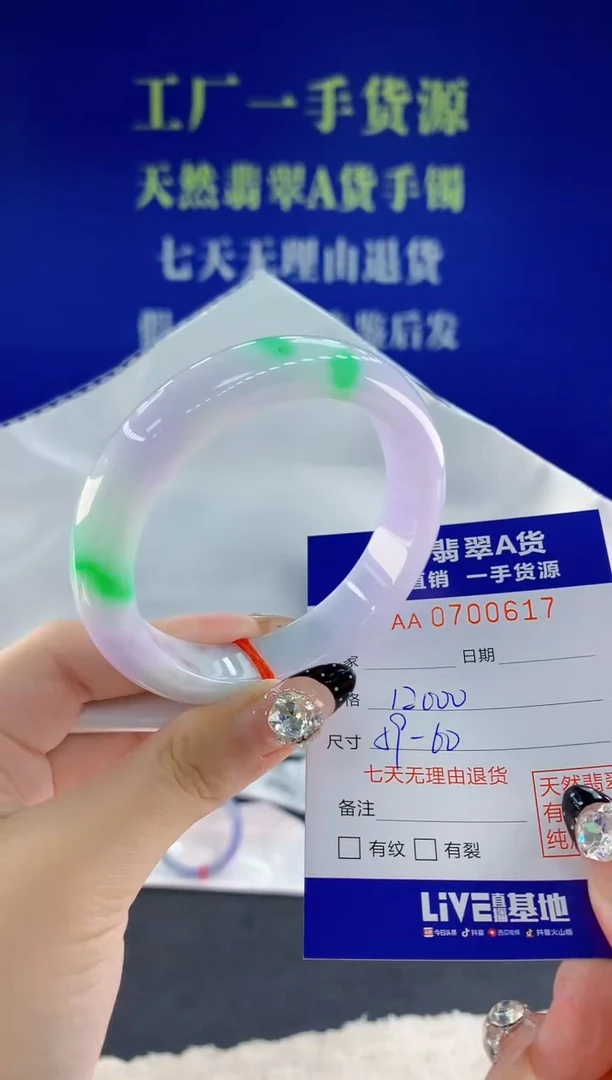 未镶嵌手镯翡翠17天然翡翠A货