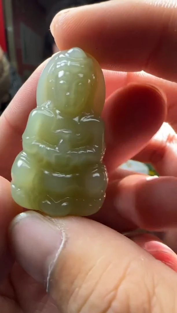 【闪购商品】和田玉【海119】13未镶嵌9001