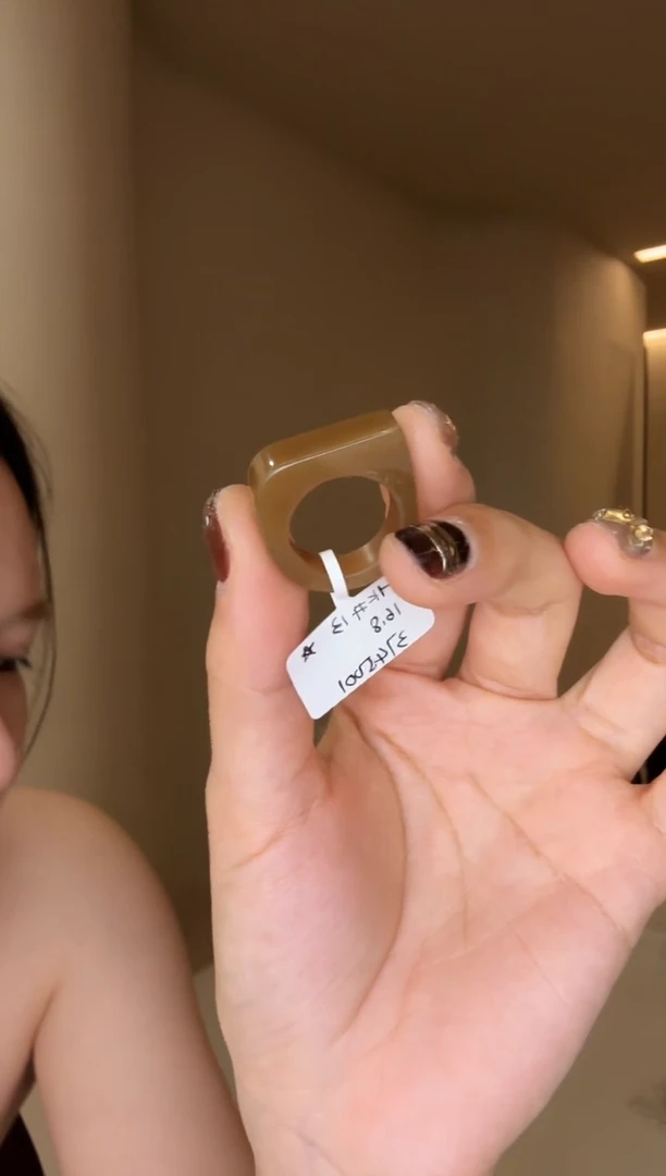 未镶嵌戒指和田玉13码全糖