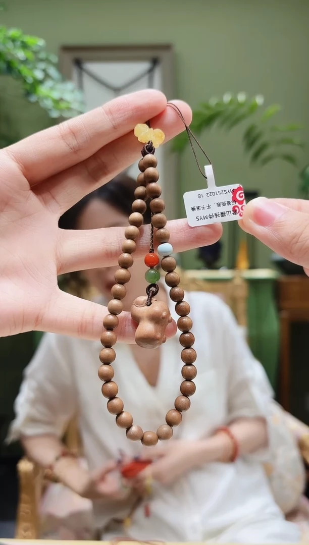 手串檀香木未镶嵌老山檀挂件MYS1022-18