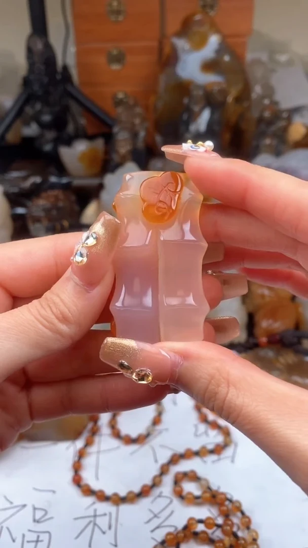 【闪购商品】玛瑙/玉髓颈饰未镶嵌AA