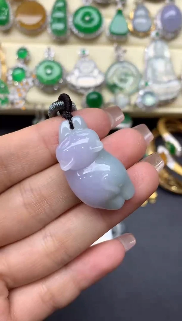 颈饰未镶嵌翡翠14-中国好珍宝