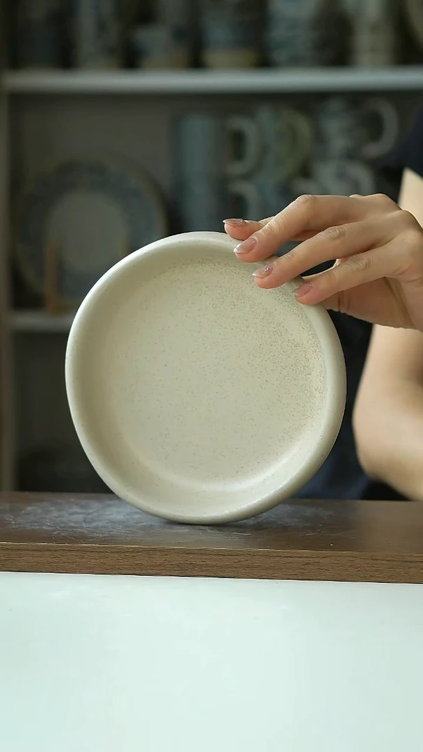 Hitable奶油杏点心盘15cm@4-2@