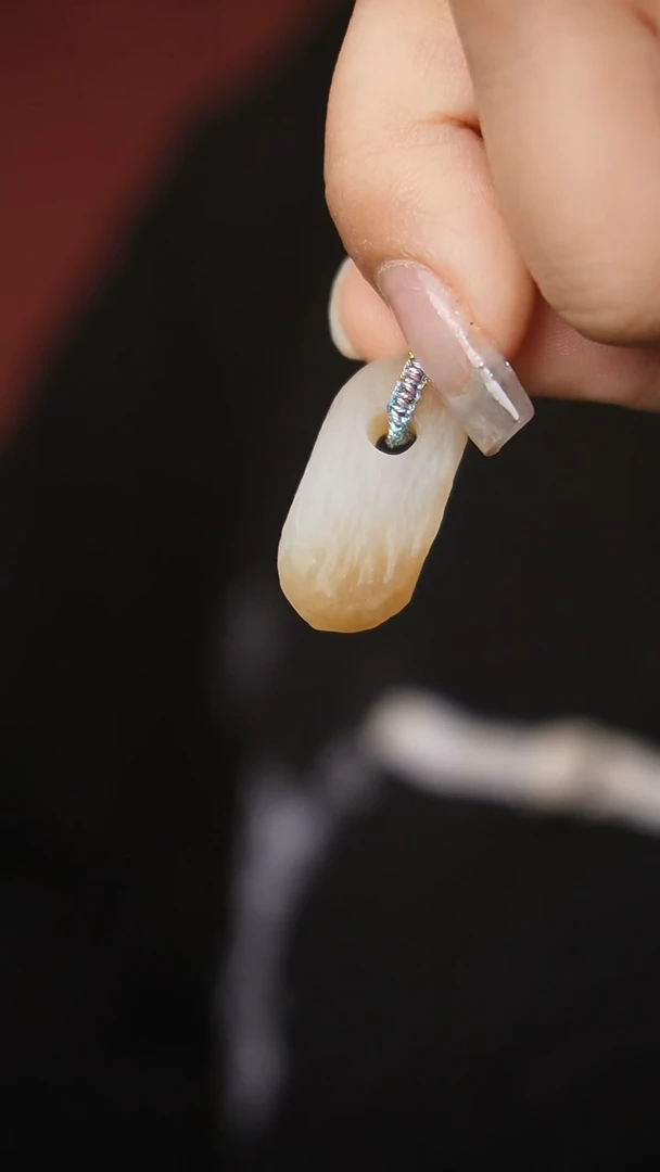 和田玉未镶嵌颈饰A24