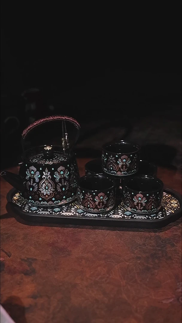 陶瓷茶具（无礼盒）@@ZH1774