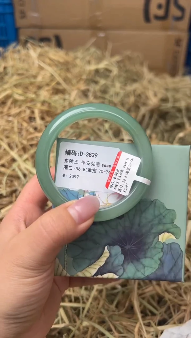 未镶嵌手镯石英质玉D-3829