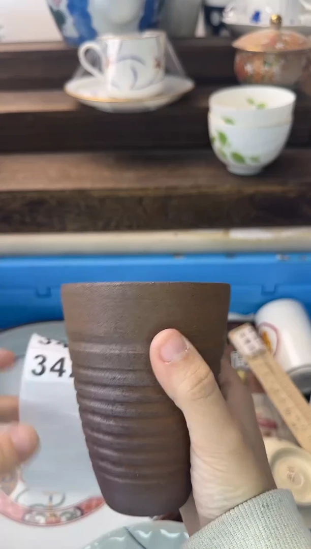 茶杯紫砂荣*341陶艺中古瓷器全场满18米包邮