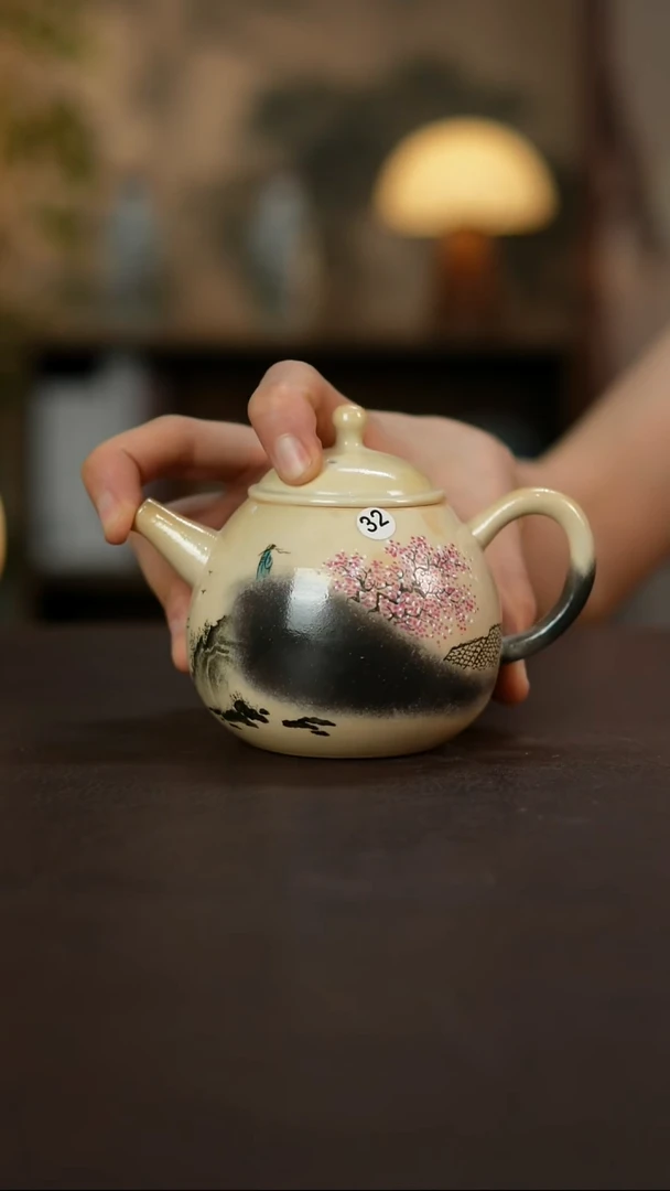 杯景德镇陶瓷杯碗柴烧多人