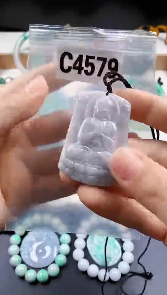 颈饰未镶嵌翡翠天然翡翠吊坠挂件