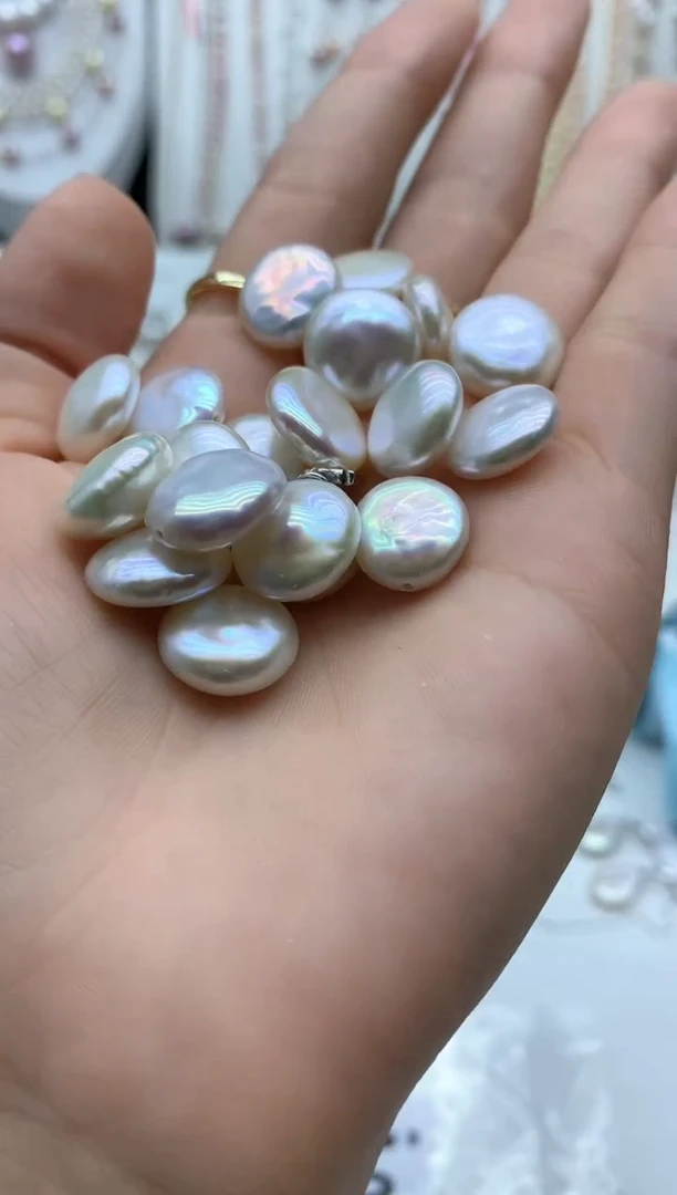 淡水珍珠银S925镶嵌吊坠(不含链)多样性发其一