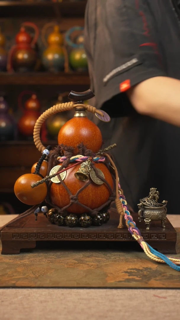 148大漆一物一拍记葫堂出品【不带手串】