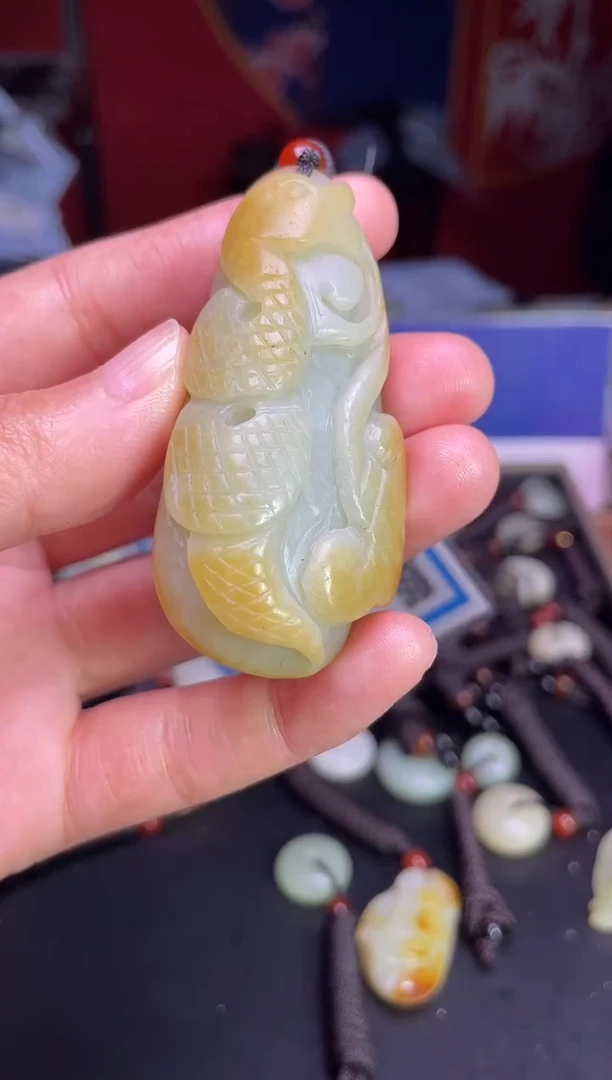 颈饰未镶嵌和田玉123