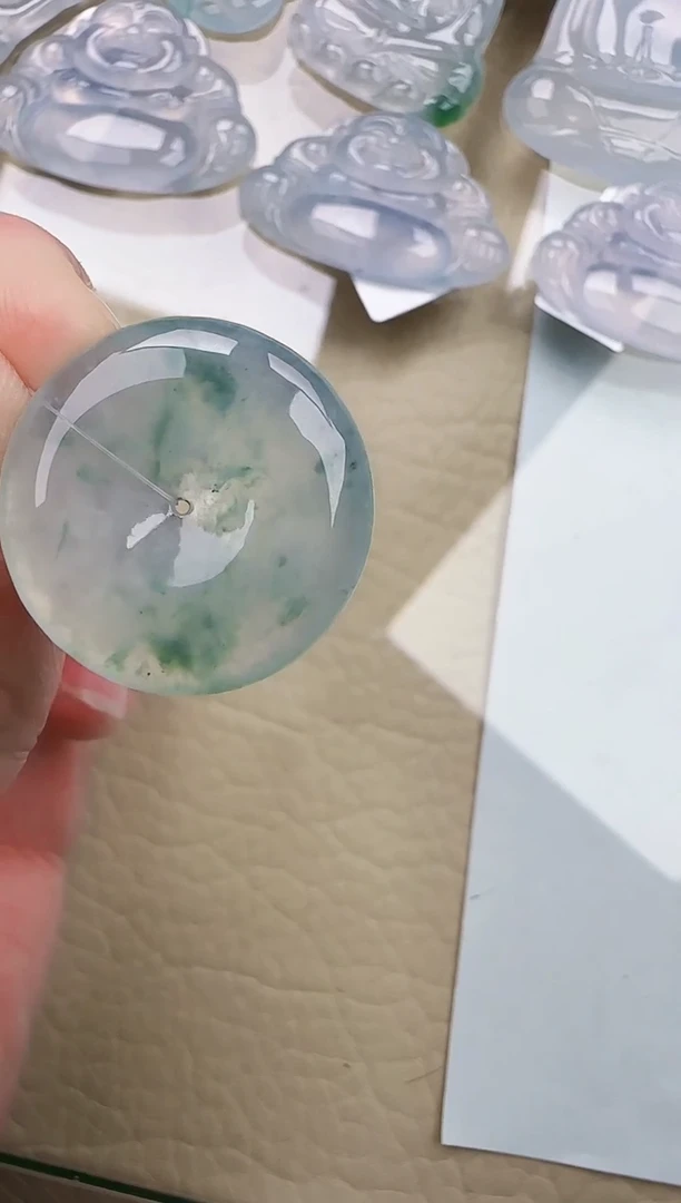 颈饰未镶嵌翡翠缅甸翡翠a货