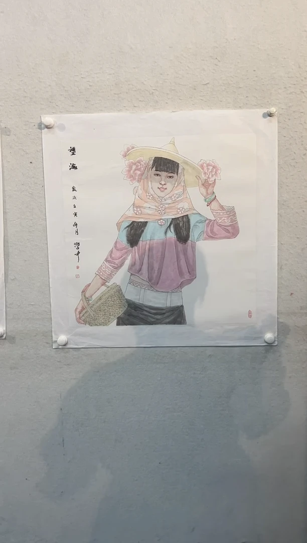 国画HXZ  精品绘画作品-人物