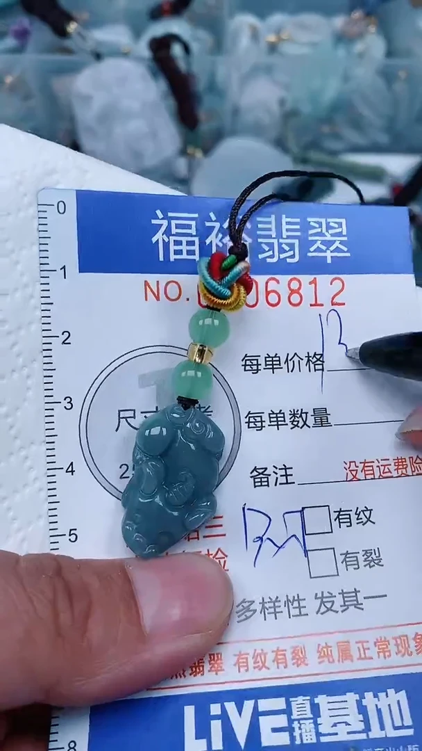 【闪购商品】翡翠颈饰未镶嵌...0006812