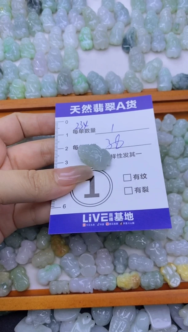 颈饰未镶嵌翡翠天然翡翠A货批量多样性发一件