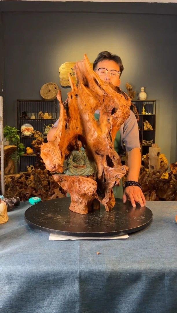 木卢师傅根艺作品（不包含人物摆件）