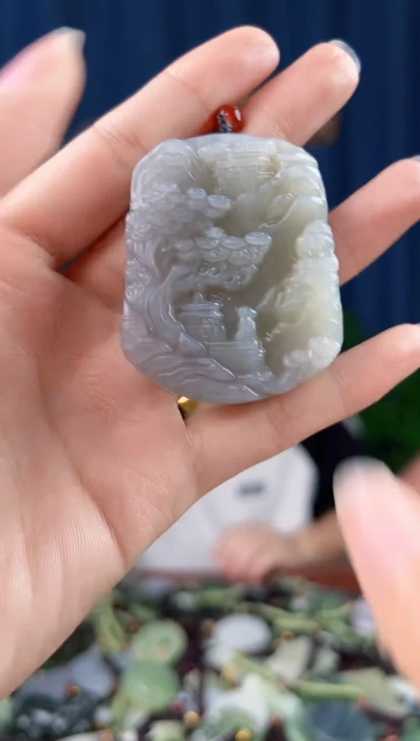 未镶嵌和田玉挂件拍一发一