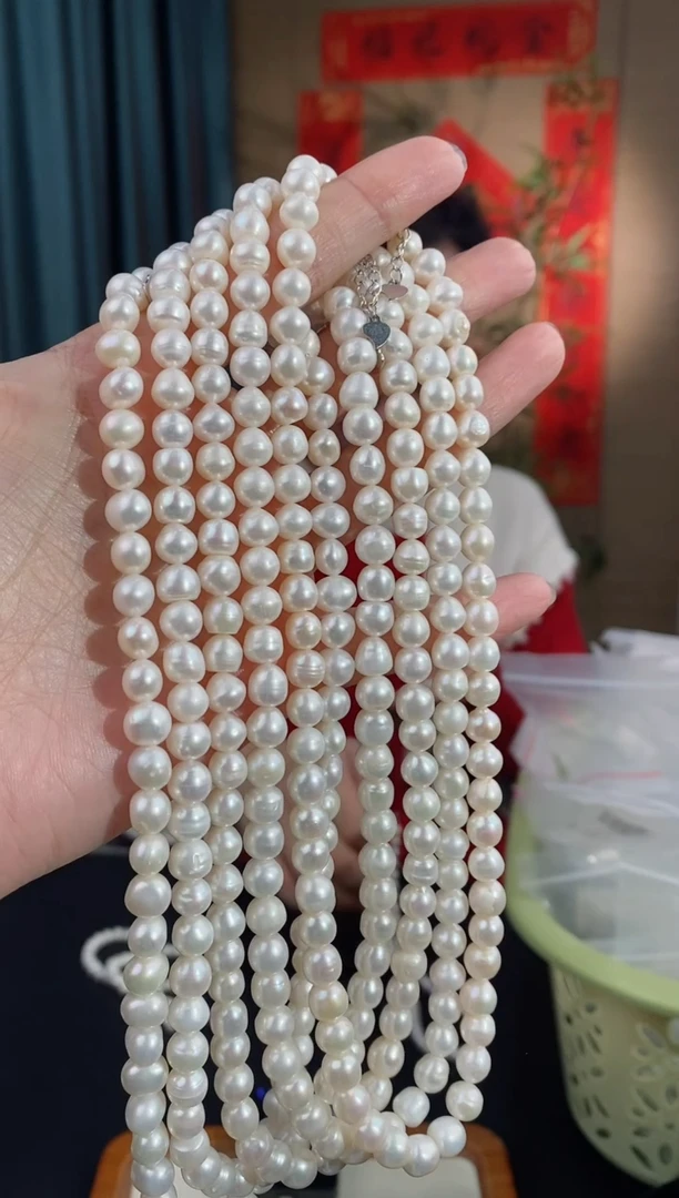 【闪购商品】淡水珍珠项链未镶嵌606