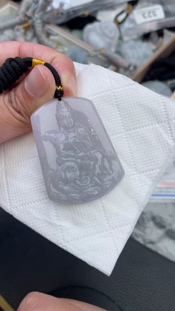 颈饰未镶嵌翡翠天然缅甸翡翠A货258