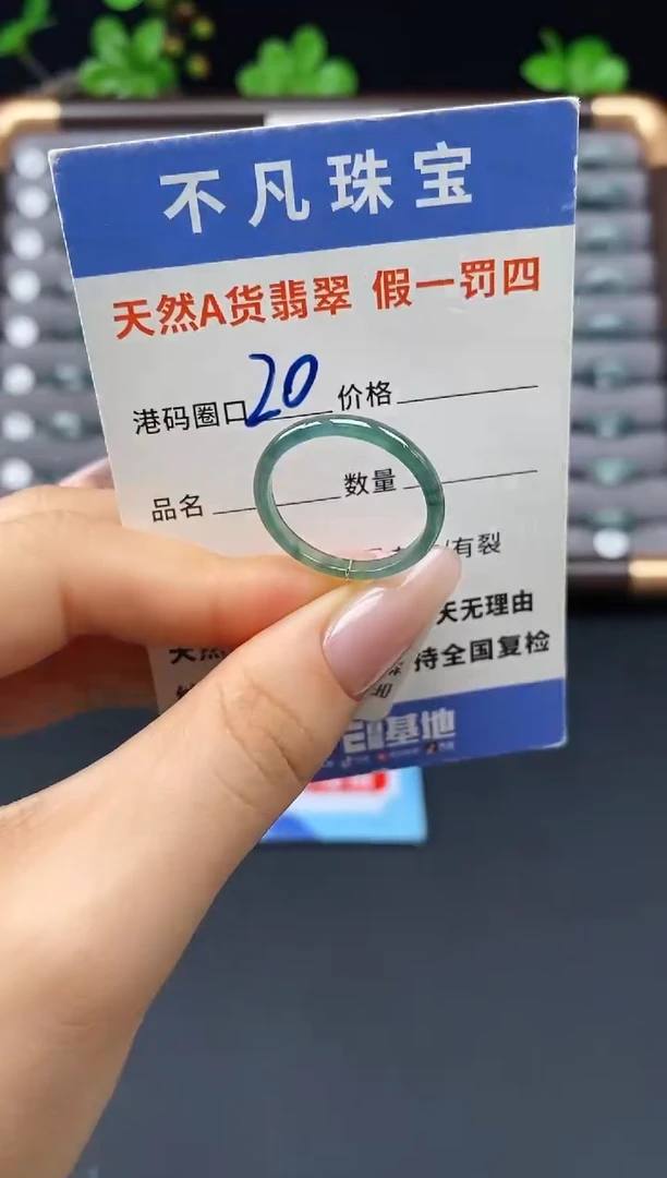 未镶嵌戒指翡翠天然A货翡翠12028