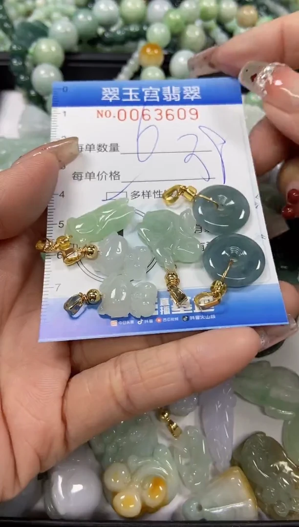 【闪购商品】翡翠颈饰未镶嵌闪购商品0063609多样性发其一