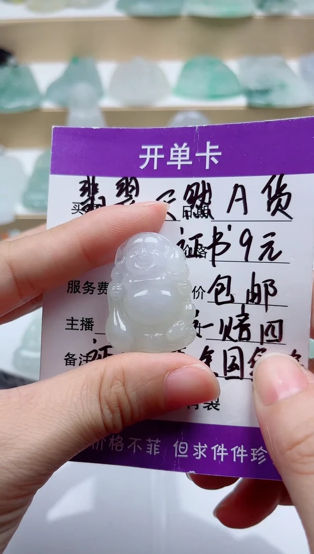翡翠未镶嵌颈饰