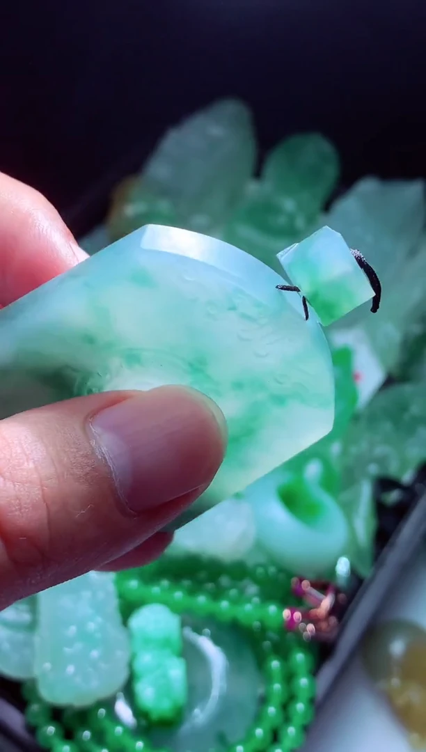 未镶嵌定制翡翠瀚*#翡翠毛货定制